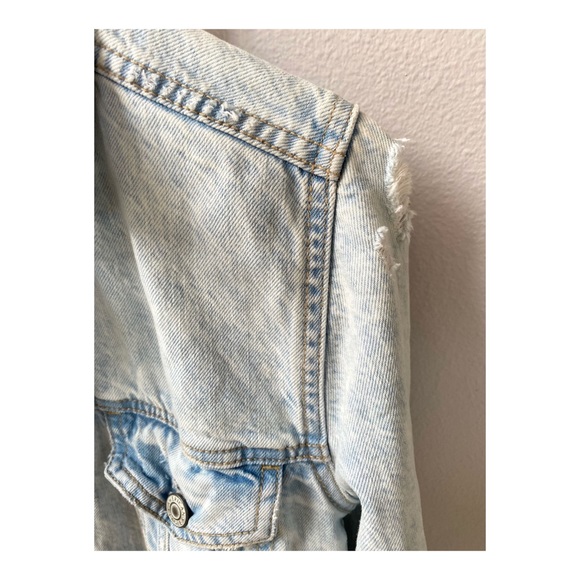 Distressed Denim Jacket - Picture 7 of 9